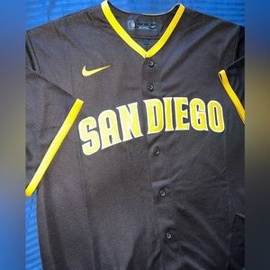 San Diego Padres Jersey Brown